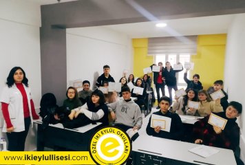 KARNELERİMİZİ DAĞITTIK. TATİLE MERHABA DEDİK :)