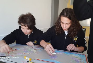 COĞRAFYA DERSİ TÜRKİYE HARİTASI PUZZLE ÇALIŞMAMIZ