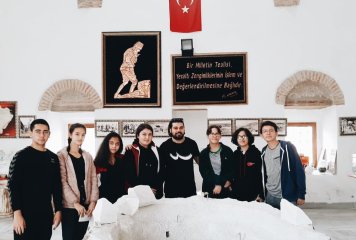 ÖZEL İKİ EYLÜL ANADOLU LİSESİ OLARAK "SEYİTGAZİ BOR MÜZESİ" GEZİMİZ