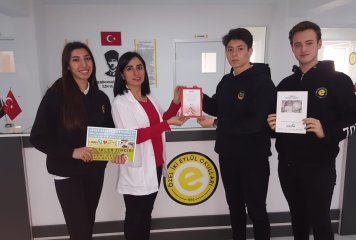 LÖSEV'den Teşekkür Belgesi Alan Öğrencilerimiz Defne Altındağ, Emirhan Mutlu, Özer Güvenir ve Öğretmenimiz Gurbet Yılmazcan