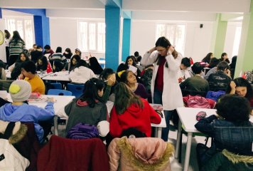 ÖĞRENCİLERİMİZ SORU KAMPINDA