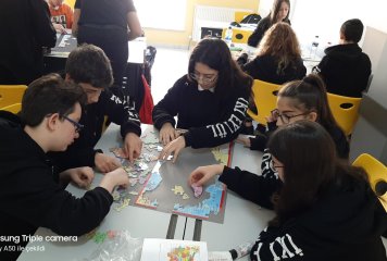 COĞRAFYA DERSİ TÜRKİYE HARİTASI PUZZLE ÇALIŞMAMIZ