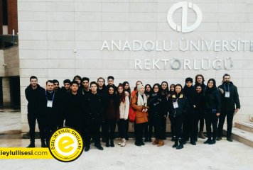 12. Sınıf Öğrencilerimizle Anadolu Üniversitesi Gezimiz